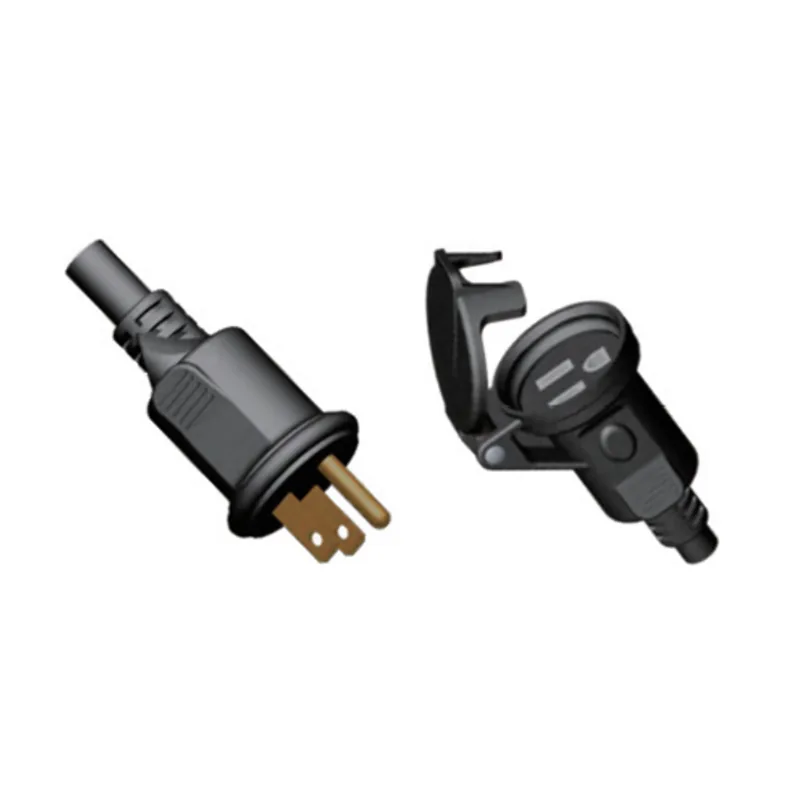 سلك الطاقة NEMA 5-15P إلى C13 المُدرج في UL 15A 6FT